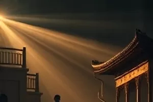 《山海归途》封面：旧皮卡行驶在盘山公路